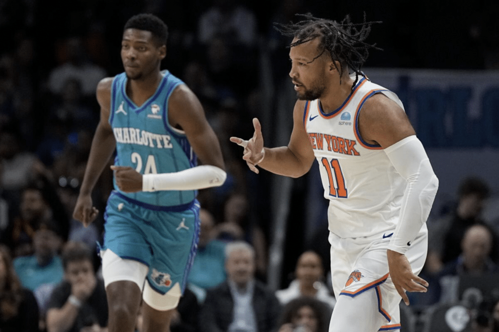 Jalen Brunson shines with 32 pts, leads Knicks past Hornets - WMSC 90.3 FM