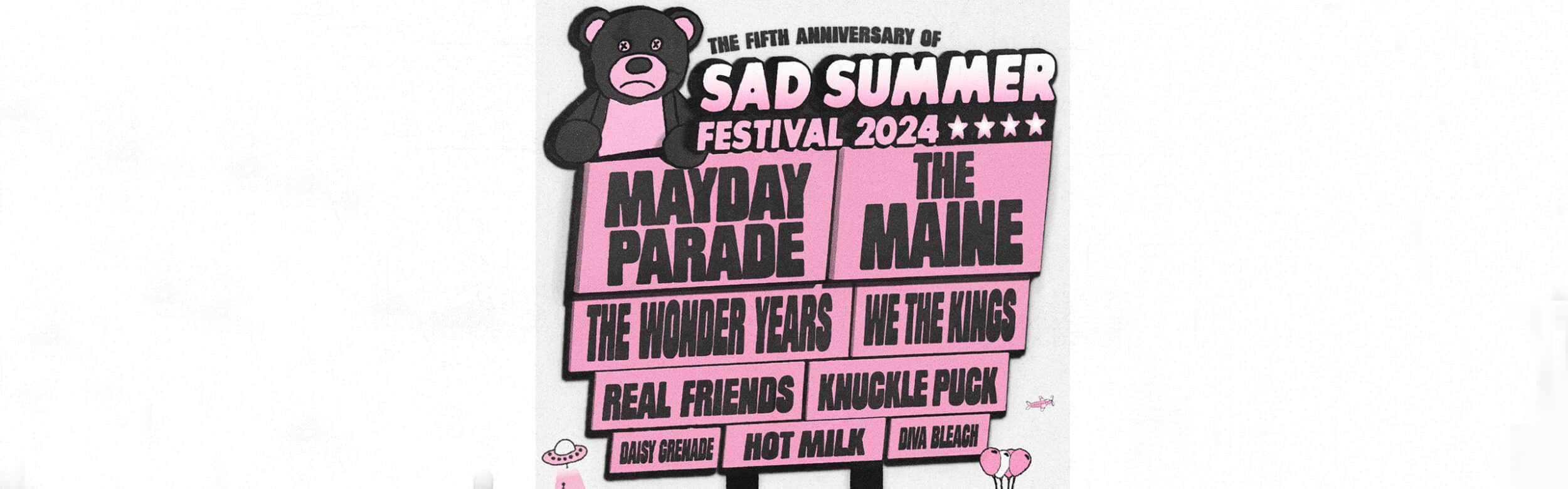 Sad Summer Festival 2024 (The Stone Pony Summer Stage) WMSC 90.3 FM